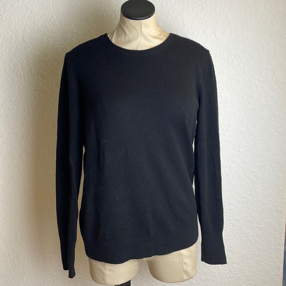 Black Cashmere Sweater
